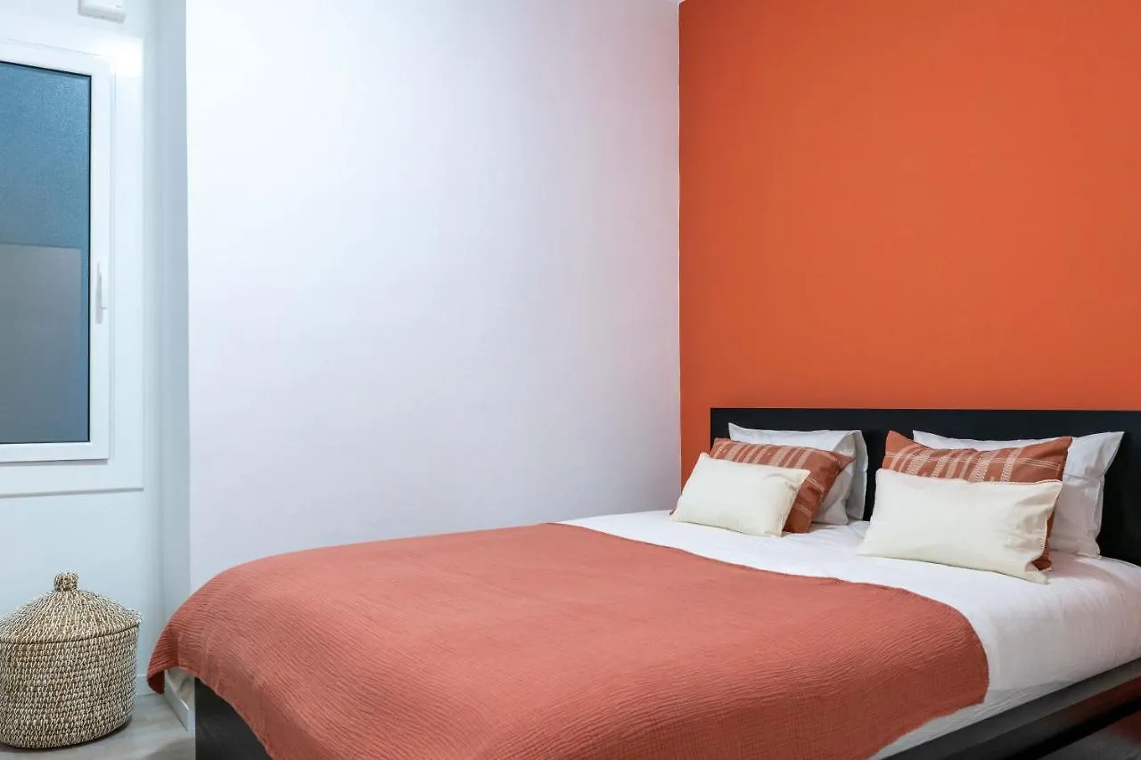 Orange Crush Barcelona Apartment Spain